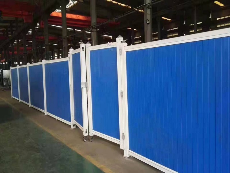 沈阳pvc围挡门